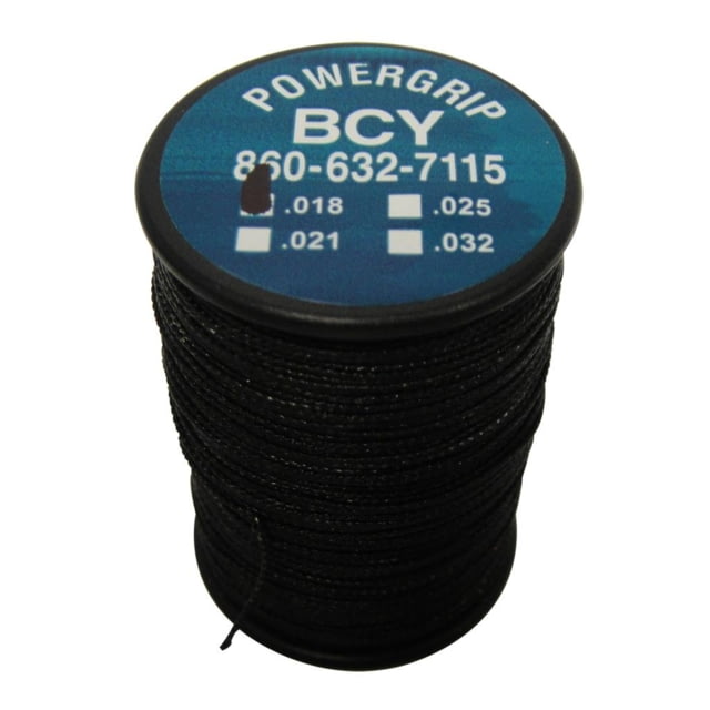 BCY Power Grip Serving Black .018 100 yds. 65808 - Bcy