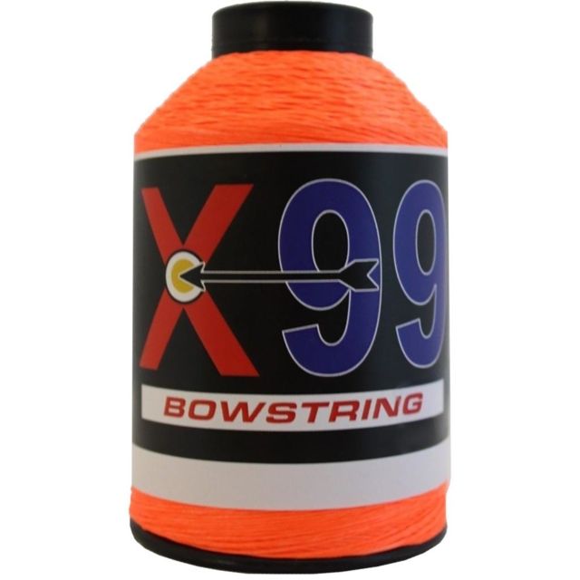 BCY X99 Bowstring Material Neon Orange 1/4 lb. - Bcy