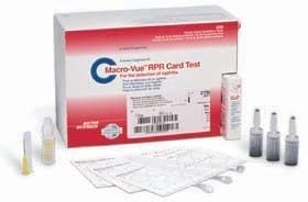 BD Macro-Vue RPR Circle Card Test Kits BD Diagnostics  Accessories Antigen Suspension 3 Ml 10 Ampules