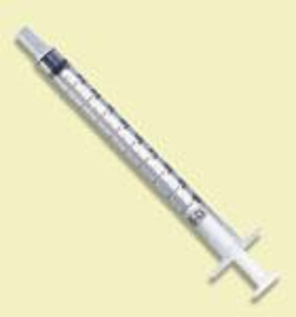 BD 1 mL Luer Slip-Tip Disposable Tuberculin Syringe, Sterile 200-PK, 309659