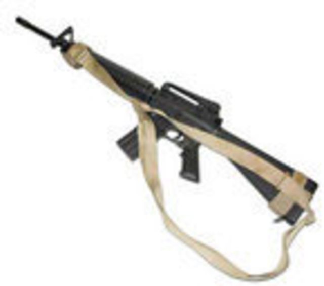 BDS Tactical Basic M16/M4 Three Point Rifle Sling Coyote TPS DT - Bds