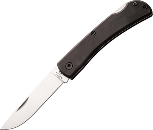 Bear and Son Knives Farmhand Locking Folding Knives w/Clip 2.75in 440 Stainless Steel Taper Ground Aluminum Handle Black - Bear And Son Knives