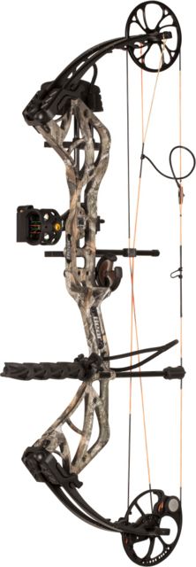 Bear Archery Approach Compound Bow Ready to Hunt Package 330 FPS Left Handed 70 lb Draw Realtree Edge - Bear Archery