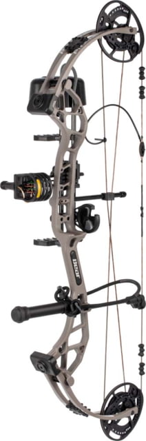 Bear Archery Pristine RTH Compound Bow Package Right Hand 50lb 28.5in Brown
