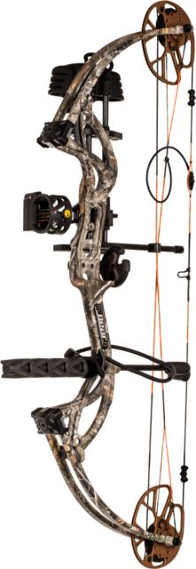Bear Archery Cruzer G2 Compound Bow, Ready to Hunt Package, 315 FPS, Right Handed, 70 lb Draw, Realtree Edge, AV83B21007R