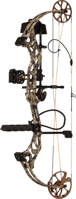 Bear Archery Prowess Compound Bow Ready to Hunt Package 290 FPS Left Handed 50 lb Draw Kryptek Highlander - Bear Archery