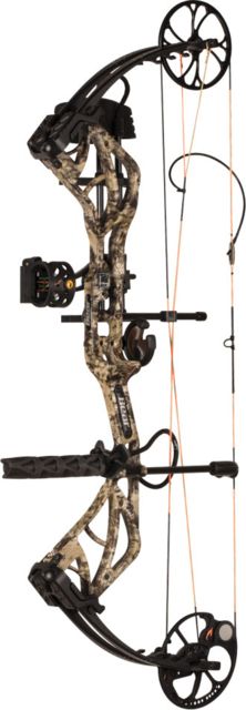 Bear Archery Species Compound Bow Ready to Hunt Package 320 FPS Left Handed 60 lb Draw Kryptek Highlander - Bear Archery