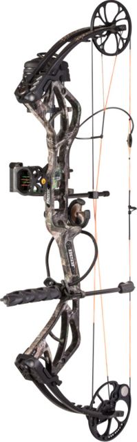 Bear Archery Species Compound Bow Ready to Hunt Package 320 FPS Left Handed 60 lb Draw True Timber Kanati - Bear Archery