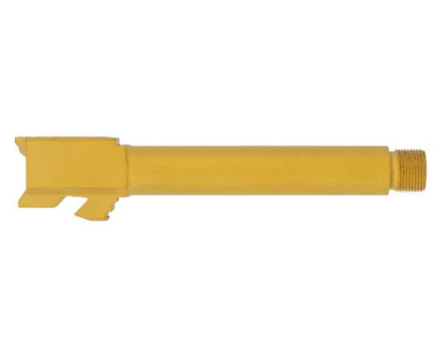 Bear Creek Arsenal Glock 22 9mm Conversion Threaded Pistol Barrel 1-16 Twist Gold Titanium Nitride - Bear Creek Arsenal
