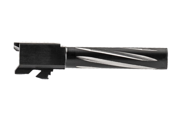 Bear Creek Arsenal Grizzly 102 & Glock 19 9mm Non-Threaded Pistol Barrel 1-16 Twist Bear Claw Fluted - Bear Creek Arsenal