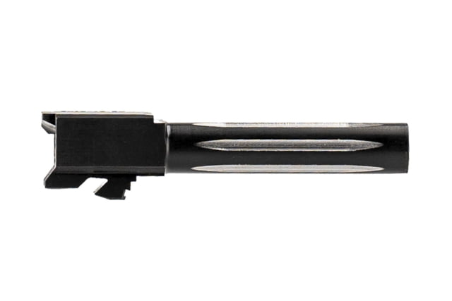 Bear Creek Arsenal Grizzly 102 & Glock 19 9mm Non-Threaded Pistol Barrel 1-16 Twist Black Wolf Fluted - Bear Creek Arsenal