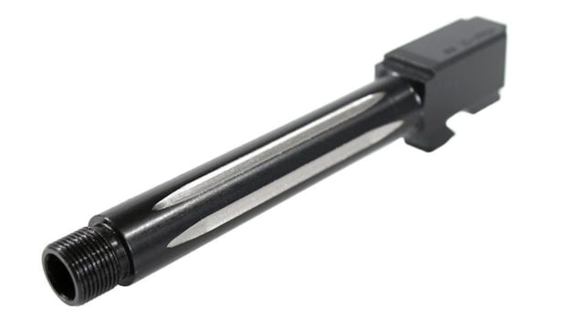 Bear Creek Arsenal Grizzly 101 & Glock 17 9mm Threaded Pistol Barrel 1-16 Twist Black Wolf Fluted - Bear Creek Arsenal