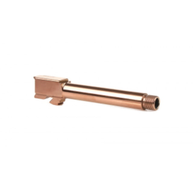 Bear Creek Arsenal Grizzly 101 & Glock 17 9mm Threaded Pistol Barrel 1-16 Twist Rose Gold Nitride Finish - Bear Creek Arsenal