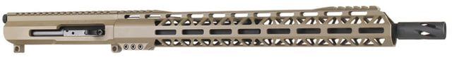 Bear Creek Arsenal BC15 5.56 NATO 16in Right Upper Receiver M4 Carbine 1-8 1/2x28 Flash Hide Black Nitride FDE - Bear Creek Arsenal