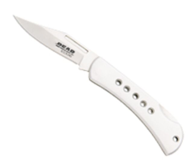 Bear Edge Stainless Steel Lockback w/ Designer Holes 2.75in - Bear Edge