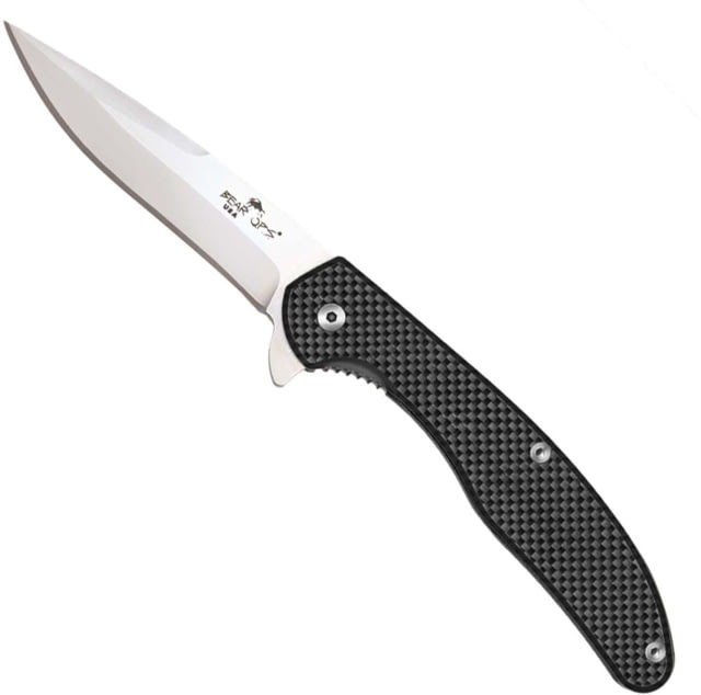 Bear OPS Rancor Folding Knife 2.75in S35VN Flipper Carbon Fiber/Stonewashed Titanium Handle - Bear Ops