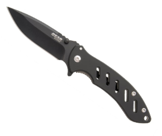 Bear & Son Cutlery Brisk 1.0 5 Black Frame Lock Folder - Bear & Son Cutlery