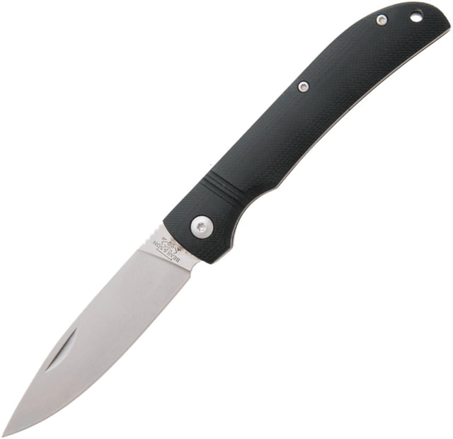 Bear & Son Cutlery Drop Point Slip Joint Black BC - Bear & Son Cutlery