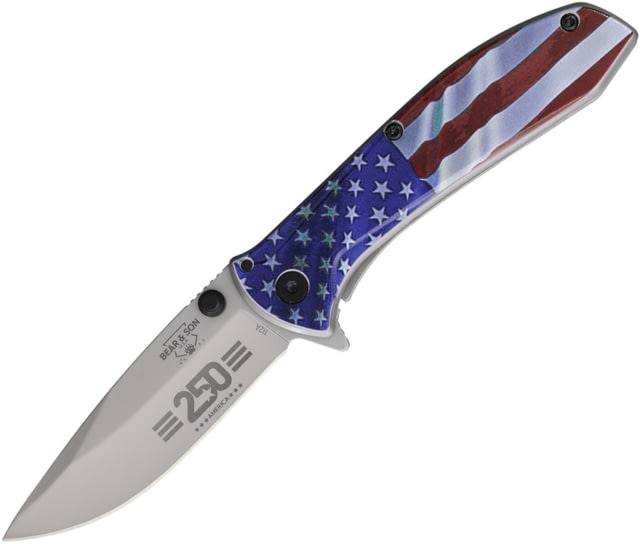 Bear & Son Cutlery Framelock A/O 250th BC - Bear & Son Cutlery