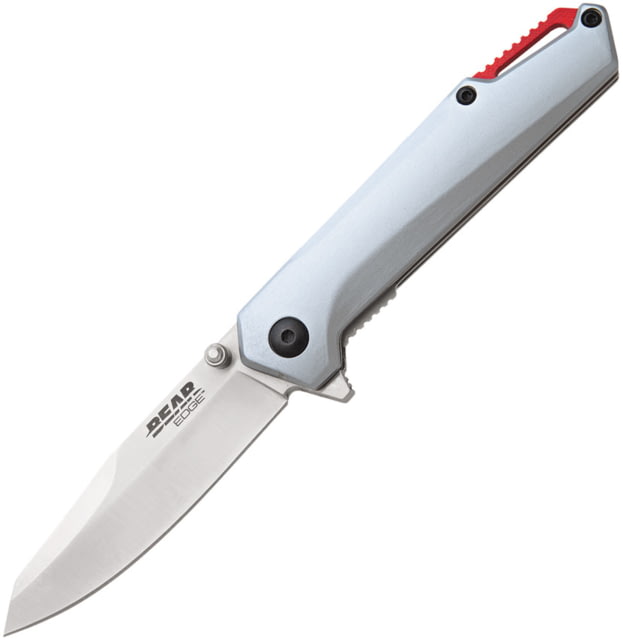 Bear & Son Cutlery Linerlock Gray Alum BC - Bear & Son Cutlery