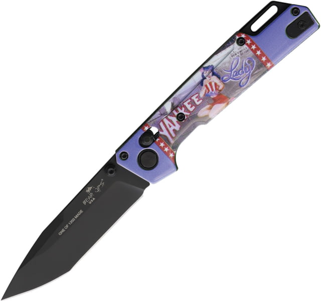 Bear & Son Cutlery Nekama I Crossbar Lock Pinup BC - Bear & Son Cutlery