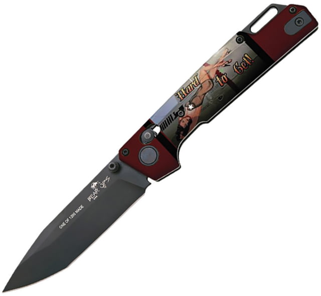 Bear & Son Cutlery Nekama I Crossbar Lock Pinup BC - Bear and Son Cutlery