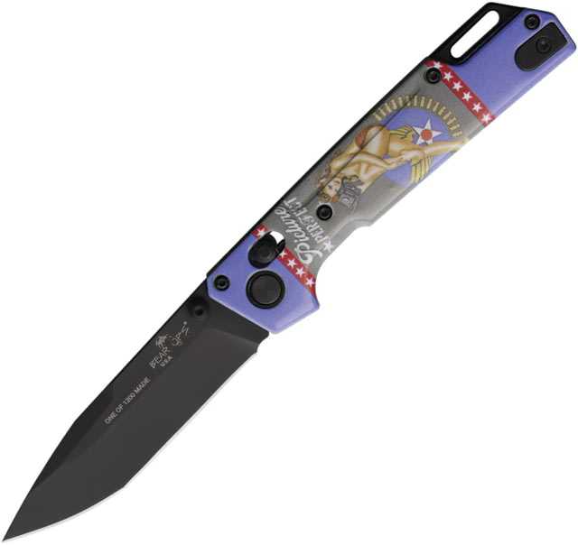 Bear & Son Cutlery Nekama I Crossbar Lock Pinup BC - Bear & Son Cutlery