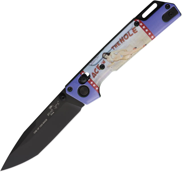 Bear & Son Cutlery Nekama I Crossbar Lock Pinup BC - Bear & Son Cutlery