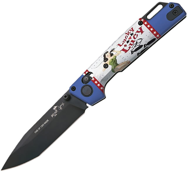 Bear & Son Cutlery Nekama I Crossbar Lock Pinup BC - Bear and Son Cutlery
