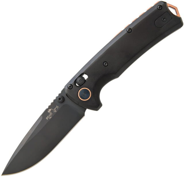 Bear & Son Cutlery Nekama II Crossbar Lock Blk BC - Bear & Son Cutlery