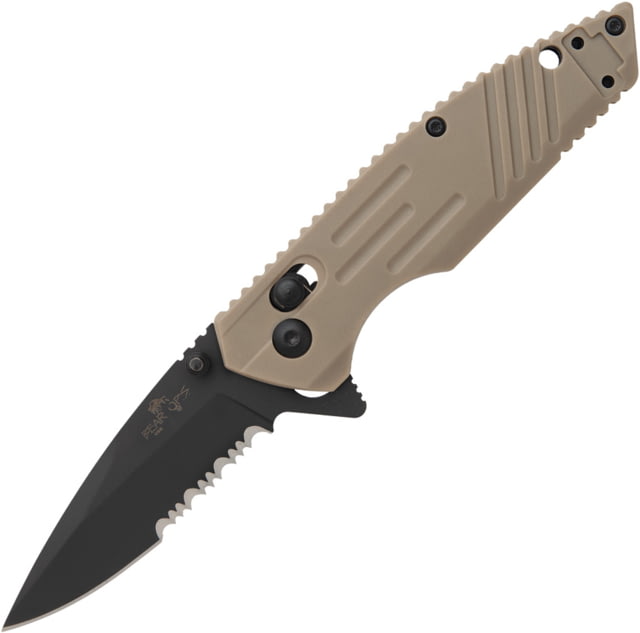 Bear & Son Cutlery Slide Lock Desert Zytel BC - Bear & Son Cutlery