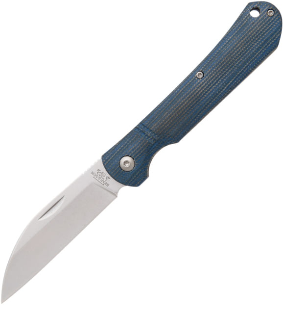 Bear & Son Cutlery Wharncliffe Slip Joint Blue BC - Bear & Son Cutlery