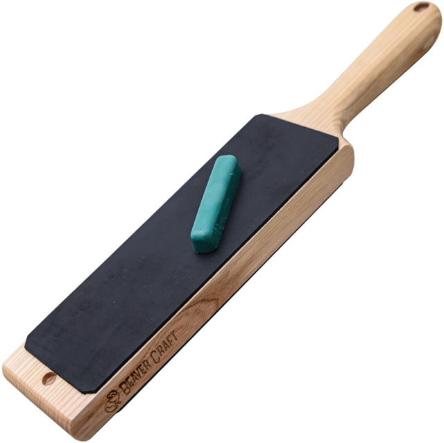 BeaverCraft Leather Strop with Compound BVR - Beavercraft