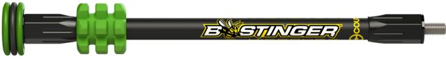 Bee Stinger MicroHex Bow Stabilizer Green 10in - Bee Stinger