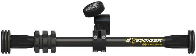 Bee Stinger MicroHex Counter Slide Stabilizer w/Dovetail Mount Matte Black 10in MHXCSDTMB11 - Bee Stinger