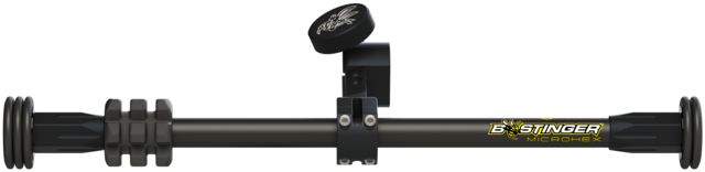 Bee Stinger MicroHex Counter Slide Stabilizer w/Dovetail Mount Olive 12in - Bee Stinger