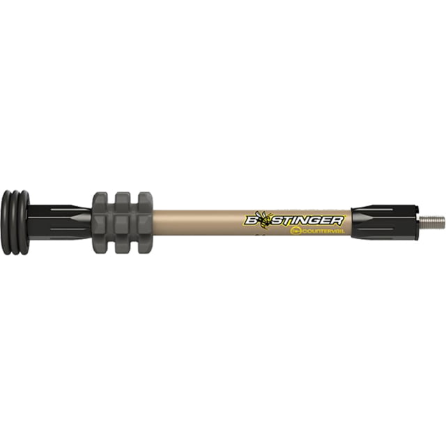 Bee Stinger MicroHex Bow Stabilizer 12 in Tan - Bee Stinger