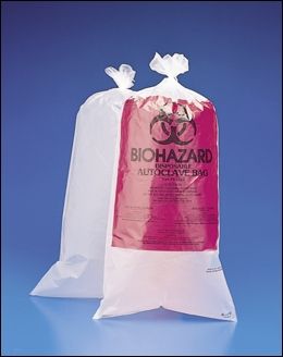 Bel-Art Bag Autocl Biohaz 24X36 100/PK F