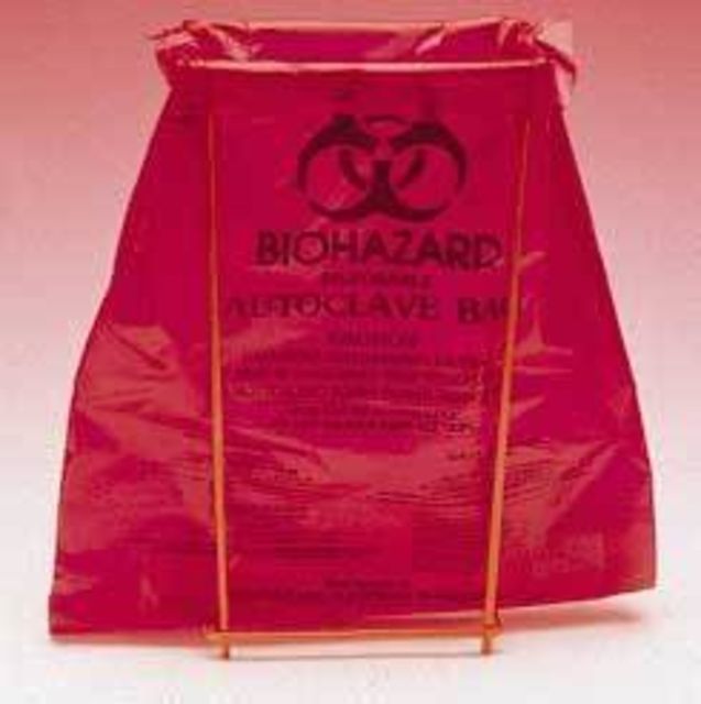 Bel-Art Benchtop Biohazard Bag SCIENCEWARE  Biohazard Bag