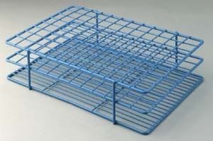 Bel-Art Bel-Art Poxygrid 96-Place Test Tube Rack SCIENCEWARE F Poxygrid Rack Test Tube Blue - $79.99 at Optics Planet