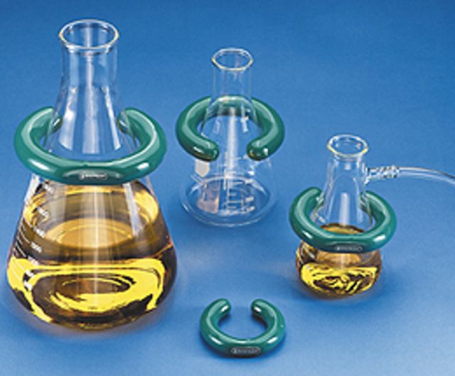 Bel-Art Ring Vinyl Coated Lead Open 1