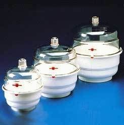 Bel-Art Bel-Art Space Saver Vacuum Desiccators SCIENCEWARE  Clear Polycarbonate Bottom - $159.99 at Optics Planet
