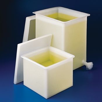 Bel-Art Tank Pe Rect W/LID 20GALLON H