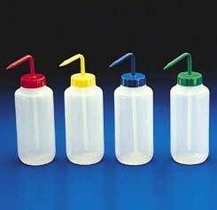 Bel-Art Wash Bottles Low-Density Polyethylene Wide Mouth 00 Case