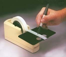 Bel-Art Write-On Single-Roll Label Tape Dispenser SCIENCEWARE