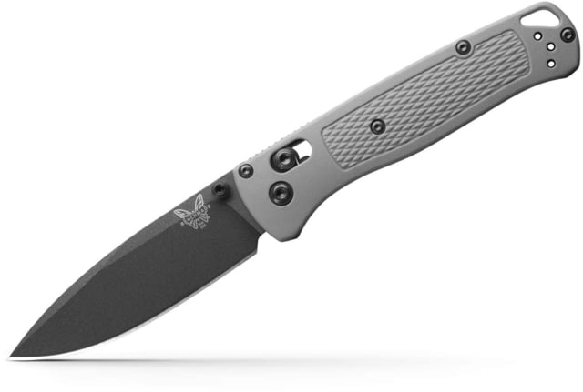 Benchmade Bugout Folding Knife 3.24in CPM-S30V Drop Point Blade Grivory Storm Gray Handle