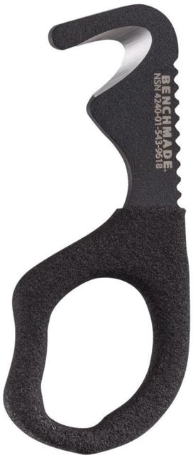 Benchmade 7 Safety Cutter Black Oxide Charcoal Handle & Black Sheath 7 BLKW
