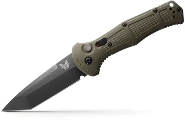 Benchmade  Claymore Automatic Knife 3.6in 9.144cm CPM-D2 Tanto Grivory Ranger Green - Benchmade