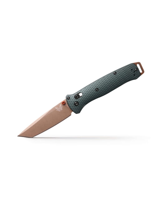 Benchmade Bailout 3.38in Folding Knife S90V Stainless Steel Tanto 6061-T6 Aluminum Taiga Green