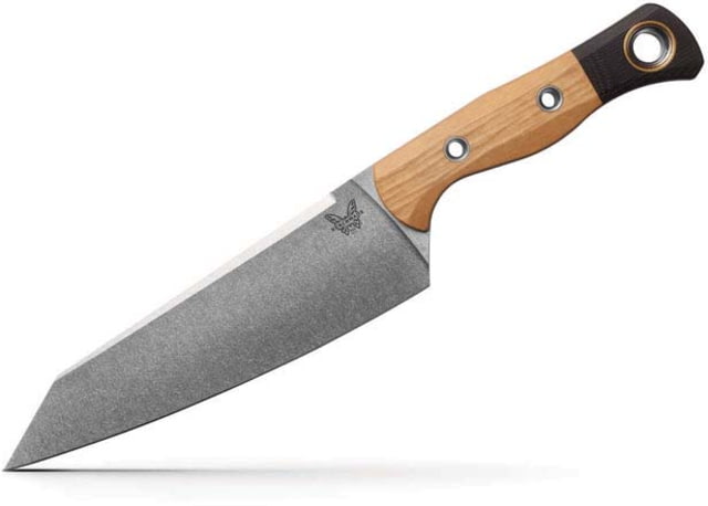 Benchmade Cutlery Master Utility Fixed Blade Knife 6.83in CPM-154 Stainless Steel Drop-Point G10 Maple Valley Richlite/Black